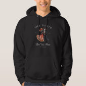 Tot de Dood | Bijpassend Halloween Koppel Hoodie (Voorkant)