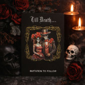 Tot de Dood Dia De Los Muertos Datum Besparen Save The Date