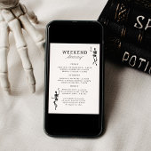 Tot de dood, doe ons feest vrijgezellenweekend kaart