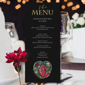 Tot de dood doen ons deel Gothic hart Halloween Go Menu