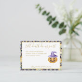 Tot de dood doen ons deel Paarse Oranje bruiloft H Informatiekaartje (Staand voorkant)