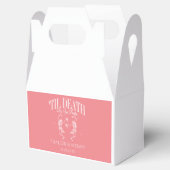 Tot de dood doen ons feest aangepaste bruiloft gun bedankdoosjes (Geopend)