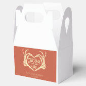 Tot de dood doen ons feest aangepaste bruiloft gun bedankdoosjes (Geopend)