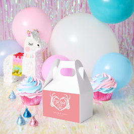 Tot de dood doen ons feest aangepaste bruiloft gun bedankdoosjes