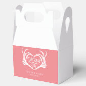 Tot de dood doen ons feest aangepaste bruiloft gun bedankdoosjes (Open)