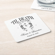 Tot de dood doen ons feest gepersonaliseerde bruil