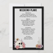 Tot de dood doen ons feest vrijgezellenweekend kaart (Achterkant)