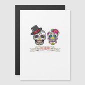 Tot de dood doen ons schedel bruid en bruidegom Pr (Voorkant / Achterkant)