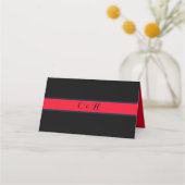 Tot de dood doen we deel van Skulls Red Black Wedd Plaatskaartje (Achterkant)