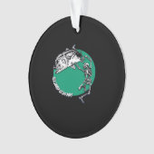 Tot de dood doet een klassieker ornament (voorkant)