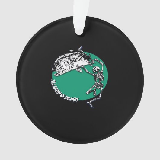 Tot de dood doet een klassieker ornament (voorkant)