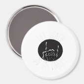 Tot de dood doet ons feest klassieker magneet (Voorkant / Achterkant)