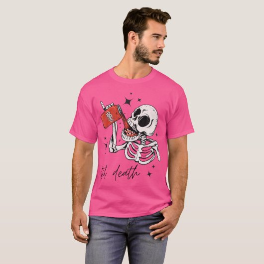 Tot de dood Dr. Pep Grappig T-shirt (Voorkant volledig)