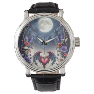 Tot de dood en het maanlicht ons verenigen. horloge