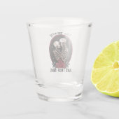 'Tot de dood geschoten glas (Achterkant)