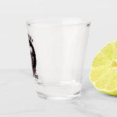 'Tot de dood geschoten glas (Rechts)