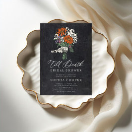 Tot de dood Gotisch Vrijgezellenfeest Kaart