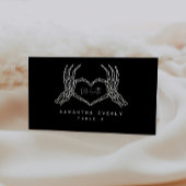 Tot de dood Gotische Trouwplaats kaarten Plaatskaartje