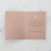 Tot de Dood Gotische Wilde Bloem Skelet Valentijns Feestdagen Kaart (Binnen)