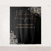 Tot de dood Halloween-feest Fotobackdrop Wandkleed (Voorkant)