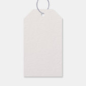 Tot de Dood Halloween Gotische Bruiloft Favor Cadeaulabel (Achterkant)
