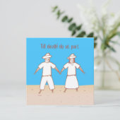 Tot de dood hebben we deel uitgemaakt van Scarecro Kaart (Staand voorkant)