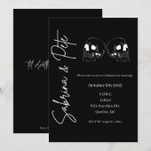 Tot de dood hebben we een bruiloft. kaart (Voorkant / Achterkant)