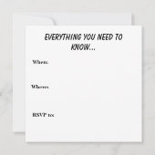 Tot de dood kaart (Achterkant)