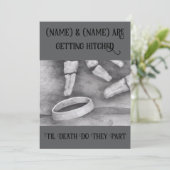 Tot de dood kaart (Staand voorkant)