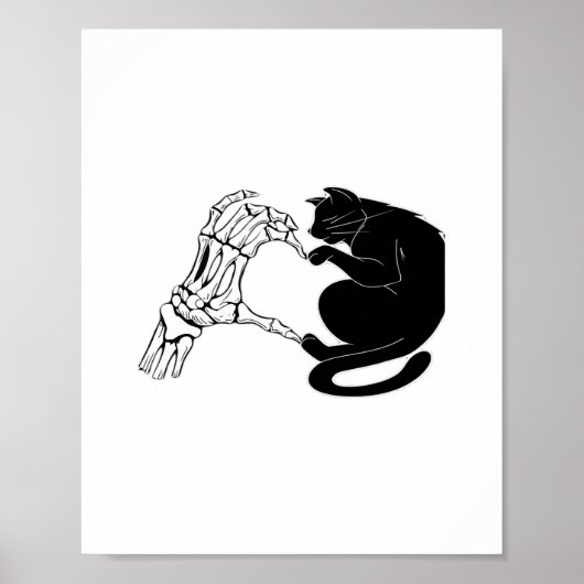 Tot de dood katten doen ons deel klassiek poster (Voorkant)