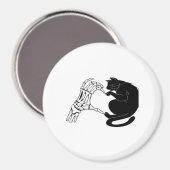 Tot de Dood Katten Ons Scheiden Klassiek Magneet (Voorkant / Achterkant)