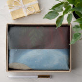 Tot de Dood Kerst Bruid & Bruidegom Decoupage Papi Tissuepapier (Geschenk)