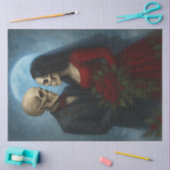 Tot de Dood Kerst Bruid & Bruidegom Decoupage Papi Tissuepapier (Craft)