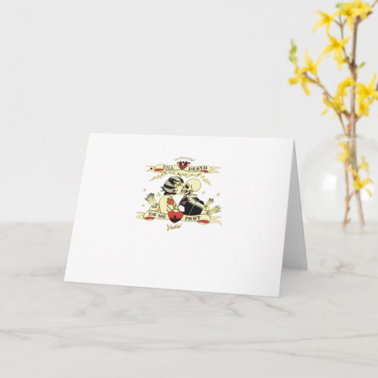 Tot de dood maakt ons deel uit van het klassieke o kaart (Gele Bloem)