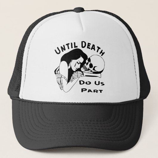 Tot de dood maken we deel uit #USAPatriotGraphics  Trucker Pet (Voorkant)