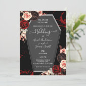 Tot de dood maken we deel uit van Coffin Floral Go Kaart (Staand voorkant)