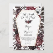 Tot de dood maken we deel uit van de Gotische bru Kaart (Voorkant)