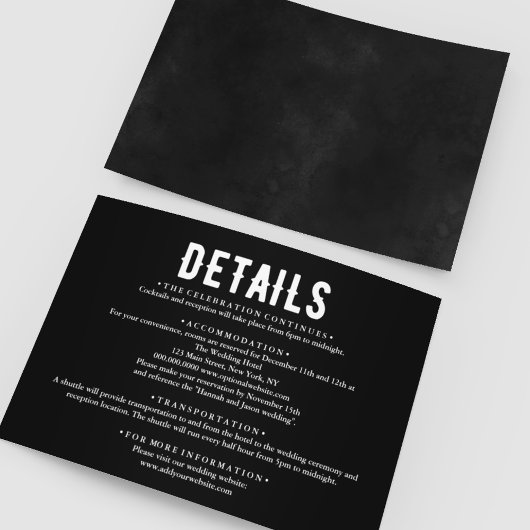 Tot de dood maken we deel uit van Gothic Weddensch Informatiekaartje