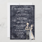 Tot de dood maken we deel uit van het halloween We Kaart (Voorkant)