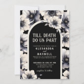 Tot de dood ons deel bloemenhuwelijk kaart (Voorkant)