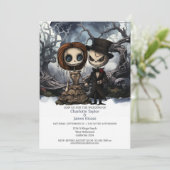 Tot de dood ons deel bruid en bruidegom kaart (Staand voorkant)