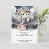 Tot de dood ons deel bruid en bruidegom kaart (Staand voorkant)