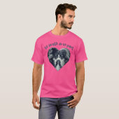 Tot de dood ons deel doen t-shirt (Voorkant volledig)