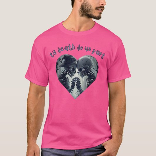 Tot de dood ons deel doen t-shirt (Voorkant)