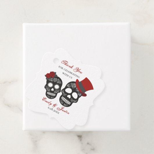 Tot de dood ons deel doen | Weddenschap Bedankjes Labels (In situ)