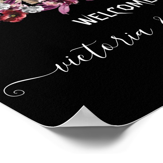 Tot de dood ons Deel Gothic Skeleton Bride en Groo Poster (Hoek)