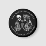 Tot de dood ons deel gotische bruiloft magneet<br><div class="desc">Till Death Do us Part Gothic Wedding Magnet (</div>