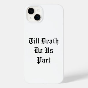 Tot de dood ons Deel iPhone Case - White