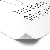 Tot de dood ons deel lichaam poster (Hoek)