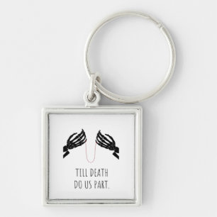 Tot de dood ons deel lichaam sleutelhanger